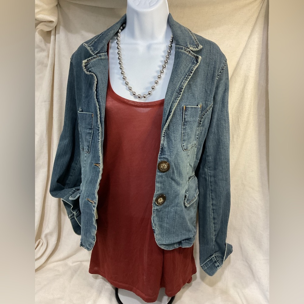 Vintage Mossimo Supply Co. Denim Blazer